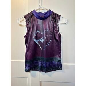 Halloween Costume- Disney Store Mal from Descendants, youth 9/10